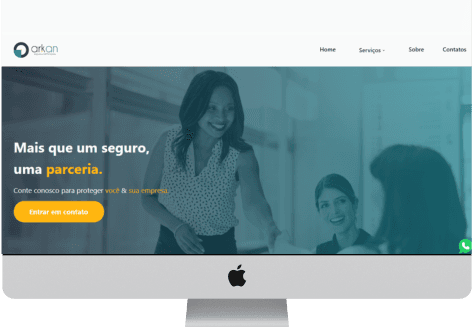 Website Arkan Seguros